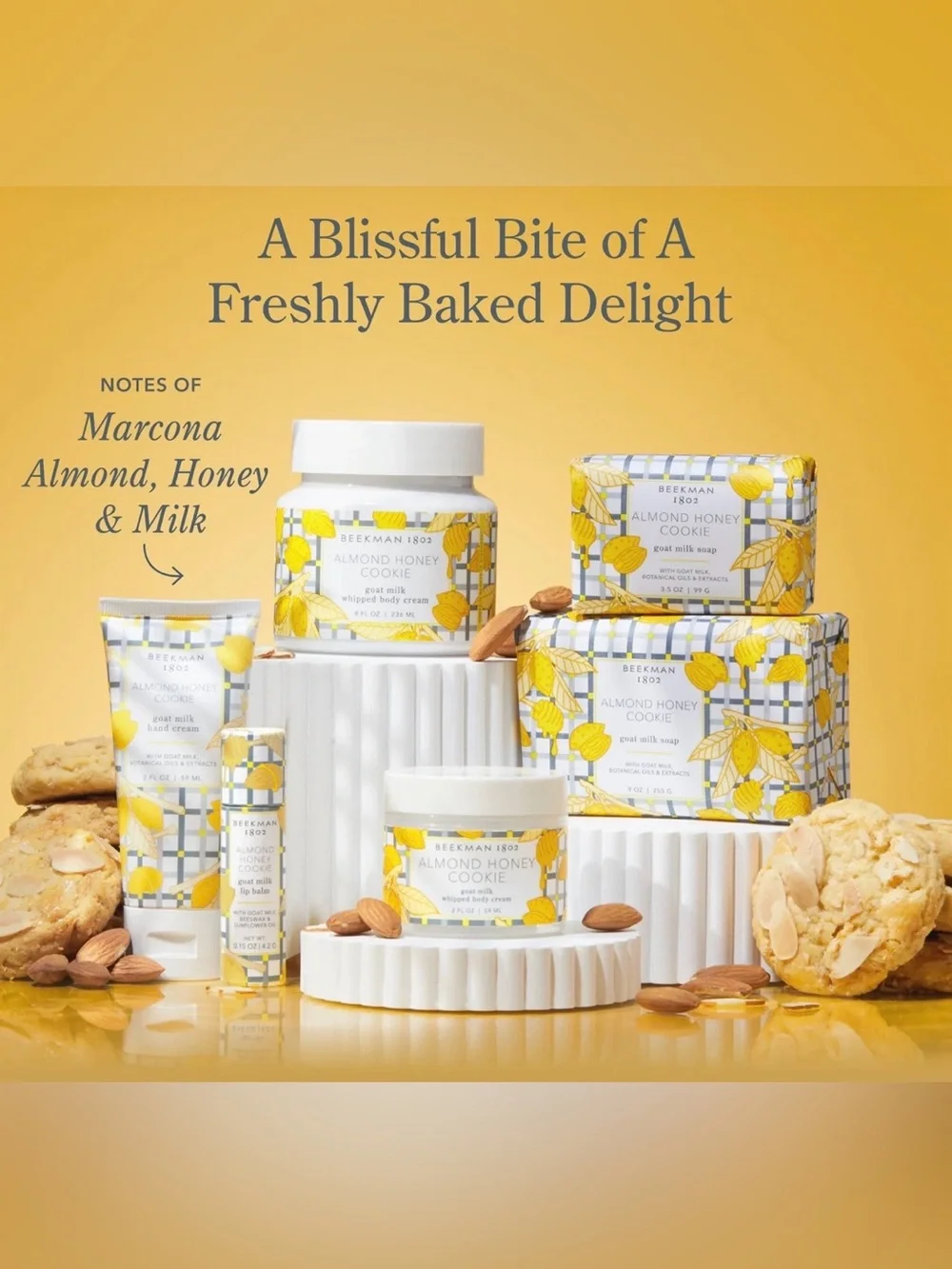 Beekman 1802 Almond Honey Cookie Hand & Body Wash 12.5oz